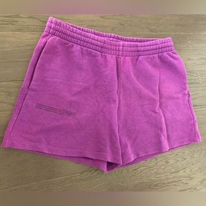 100% cotton, recycled fabric shorts with pockets. PANGAIA. (M)